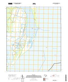 Santee Point 2020 topographic map thumbnail