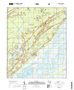 Sewee Bay 2020 topographic map thumbnail