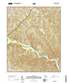 Silverstreet 2020 topographic map thumbnail