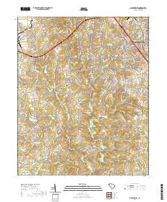 Simpsonville 2020 topographic map thumbnail