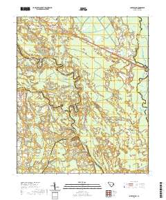 Snow Island 2020 topographic map thumbnail