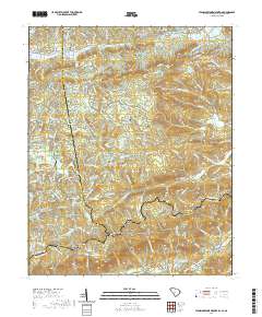 Standingstone Mountain 2020 topographic map thumbnail
