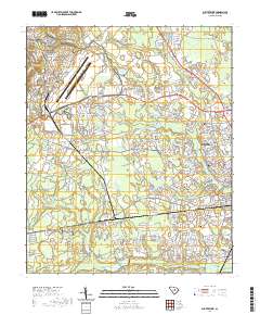 Sumter West 2020 topographic map thumbnail