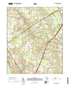 Tearcoat Branch 2020 topographic map thumbnail