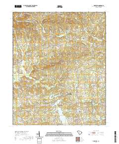 Tigerville 2020 topographic map thumbnail