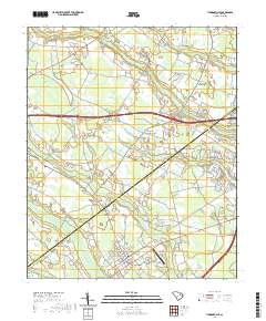 Timmonsville 2020 topographic map thumbnail