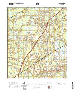 Turbeville 2020 topographic map thumbnail