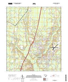 Walterboro 2020 topographic map thumbnail