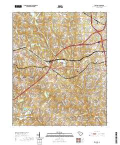 Wellford 2020 topographic map thumbnail