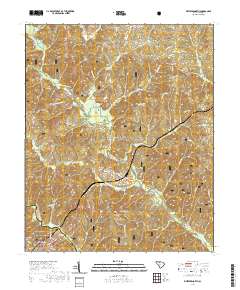 Whitmire North 2020 topographic map thumbnail