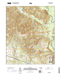 Eastover 2020 topographic map thumbnail