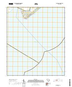 Edisto Beach 2020 topographic map thumbnail