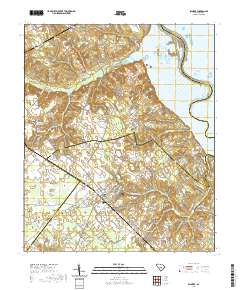Elloree 2020 topographic map thumbnail