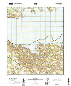 Eutawville 2020 topographic map thumbnail