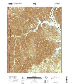 Flint Hill 2020 topographic map thumbnail