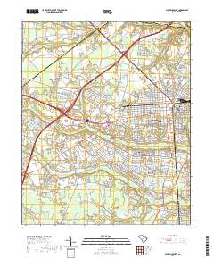 Florence West 2020 topographic map thumbnail