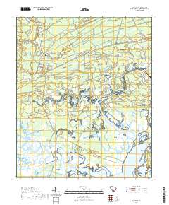 Adams Run 2020 topographic map thumbnail