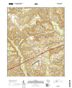 Aiken NW 2020 topographic map thumbnail
