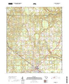 Allendale 2020 topographic map thumbnail