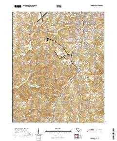 Anderson South 2020 topographic map thumbnail