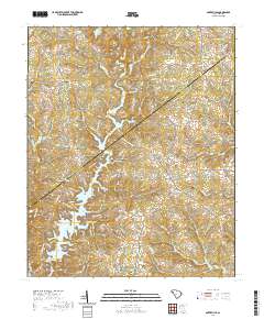 Antreville 2020 topographic map thumbnail