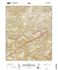 Barr Lake 2020 topographic map thumbnail