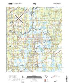 Beaufort 2020 topographic map thumbnail