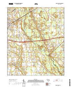 Bishopville East 2020 topographic map thumbnail