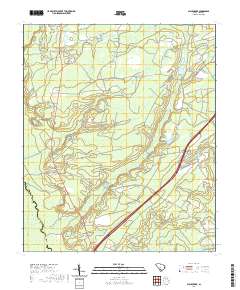 Black Creek 2020 topographic map thumbnail