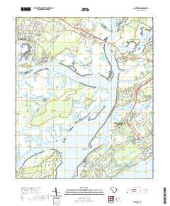 Bluffton 2020 topographic map thumbnail