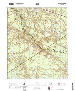Branchville South 2020 topographic map thumbnail