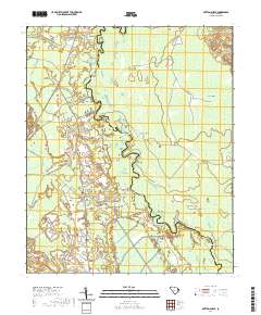 Brittons Neck 2020 topographic map thumbnail