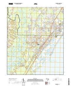 Brookgreen 2020 topographic map thumbnail