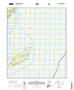 Bull Island 2020 topographic map thumbnail