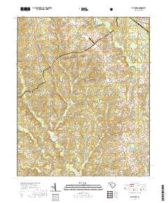 Bush River 2020 topographic map thumbnail