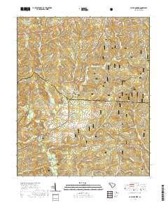 Calhoun Creek 2020 topographic map thumbnail