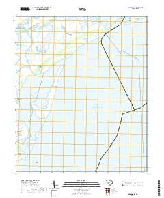 Cape Romain 2020 topographic map thumbnail