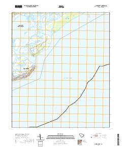 Capers Inlet 2020 topographic map thumbnail