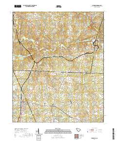 Chesnee 2020 topographic map thumbnail