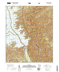 Clarks Hill 2020 topographic map thumbnail