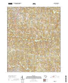 Clover 2020 topographic map thumbnail