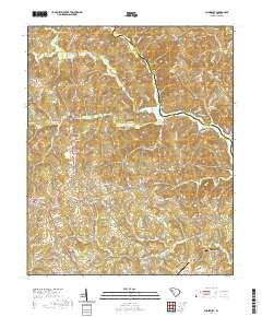 Cokesbury 2020 topographic map thumbnail