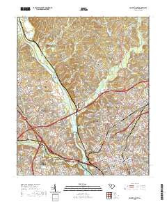 Columbia North 2020 topographic map thumbnail