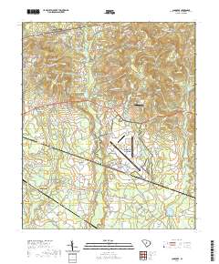 Congaree 2020 topographic map thumbnail
