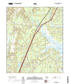 Coosawhatchie 2020 topographic map thumbnail
