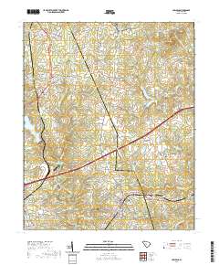 Cowpens 2020 topographic map thumbnail