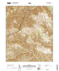 Fort Motte 2020 topographic map thumbnail