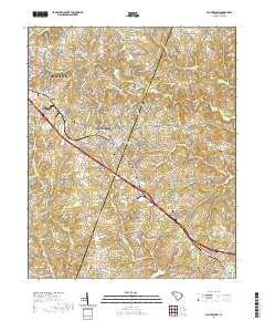 Fountain Inn 2020 topographic map thumbnail