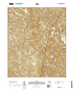 Glenn Springs 2020 topographic map thumbnail