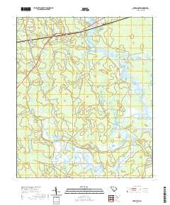 Green Pond 2020 topographic map thumbnail
